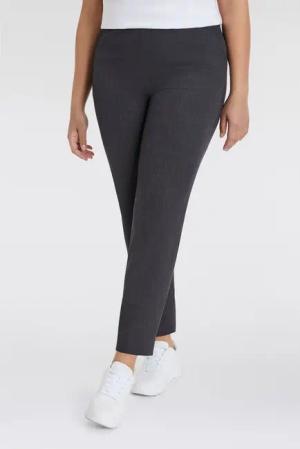 KjBRAND Schlupfhose "Schlupfhose Susie in Bi-Stretch, Kammgarnoptik", Sommerhose, ideal für kräftige Oberschenkel