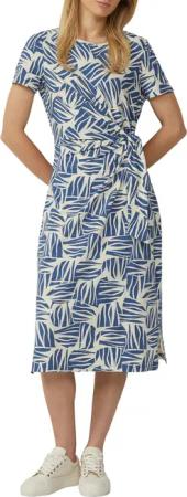 s.Oliver Jerseykleid, Sommerkleid mit Knoten-Detail