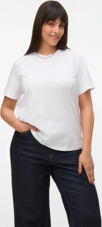 Vero Moda Curve Kurzarmshirt "VMPAULINA SS T-SHIRT GA JRS NOOS CUR"