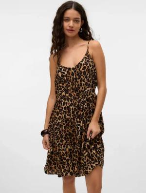 Vero Moda Trägerkleid "VMBUMPY SHORT SINGLET DRESS WVN GA NOOS", Sommerkleid