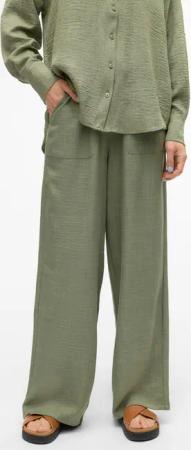 Vero Moda Schlupfhose "VMMELANEY HW LOOSE PANT WVN GA NOOS", Sommerhose