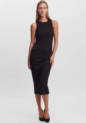 Vero Moda Maxikleid "VMLAVENDER SL CALF DRESS NOOS", Sommerkleid