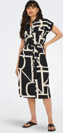 ONLY Hemdblusenkleid "ONLHANNOVER S/S SHIRT DRESS NOOS WVN", Sommerkleid