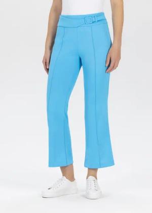 Stehmann Stoffhose, Sommerhose mit Gürtelschnalle