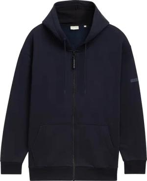 TOM TAILOR Herren Plus Size - Basic Sweatjacke, blau, Uni, Gr. 5XL