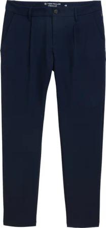 TOM TAILOR Herren Regular Fit Anzughose, blau, Uni, Gr. 54