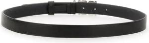 Dsquared2 Gürtel - Black Leather Belt - Gr. 80 - in Schwarz - für Damen