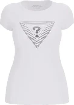 Guess  T-Shirt T-Shirt TRIANGLE OMBRE Kurzarmshirt