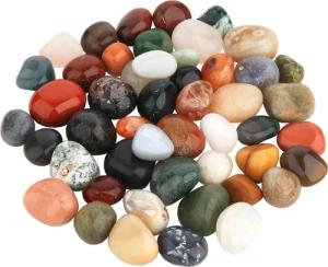 NKlaus Mineralstein 300g Indien Mix Trommelsteine