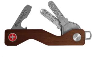 keycabins Schlüsselanhänger Wood S3, SWISS made