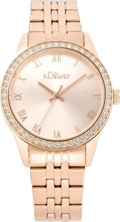 s.Oliver Quarzuhr 2035435, Armbanduhr, Damenuhr, analog,