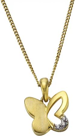 Zeeme Kette mit Anhänger Gold 333