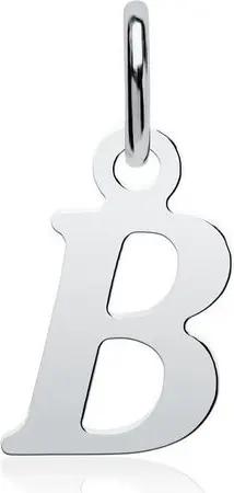 Unique Kettenanhänger Unique Buchstabenanhänger "B" 925er Sterlingsilber Anhänger SP0893
