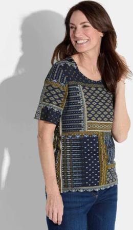 GOLDNER Print-Shirt Shirt