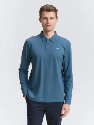 TOM TAILOR Langarm-Poloshirt Longsleeve Piqué Poloshirt