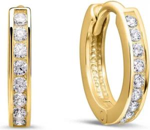 Unique Paar Creolen Unique Creolen 333er Gold Zirkonia GE0293