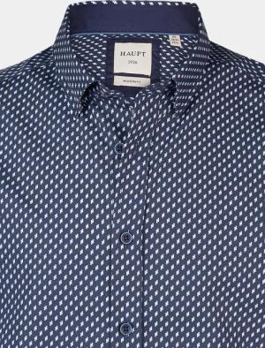 Haupt Langarmhemd Haupt Popelin Modern Fit