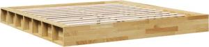 vidaXL Bett Massivholzbett ohne Matratze 200x200