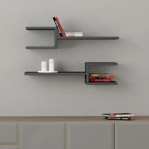 Decortie Bücherregal Fork, Modernes Schwimmendes Regal