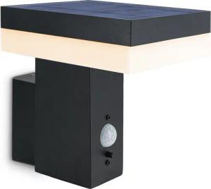 linovum Gartenstrahler LED Solar Wandleuchte ANBO