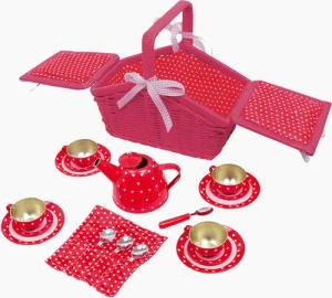 Small Foot Spielgeschirr Picknickkorb Punkte &