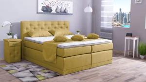 Meisterbetten Boxspringbett Babo (7-Zonen Taschenfederkernmatratzen, Komfortschaum),
