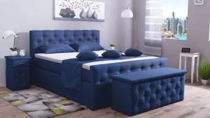 Meisterbetten Boxspringbett Babo (Fußteil, 7-Zonen Taschenfederkernmatratzen,