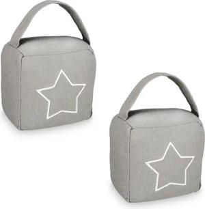 relaxdays Türstopper 2er Set Türstopper mit