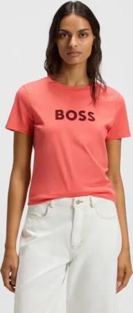 BOSS ORANGE T-Shirt "Elogo Premium Damenmode", mit BOSS-Schriftzug