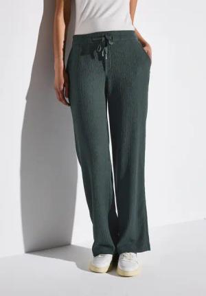 STREET ONE Stoffhose, Sommerhose mit Struktur