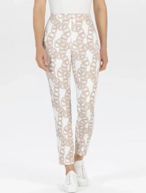 Stehmann Stoffhose, Sommerhose mit grafischem Muster