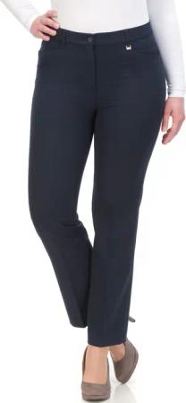 KjBRAND Stoffhose "Hose Bea in Bi-Stretch Kammgarnoptik mit Bügelfalte", Sommerhose, ideal für kräftige Oberschenkel