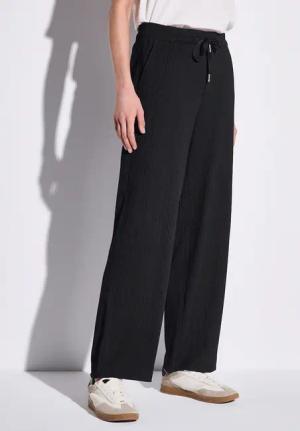 STREET ONE Stoffhose, Sommerhose mit Struktur