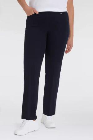 KjBRAND Stoffhose "Hose Bea in Bi-Stretch Kammgarnoptik mit Bügelfalte", Sommerhose, ideal für kräftige Oberschenkel