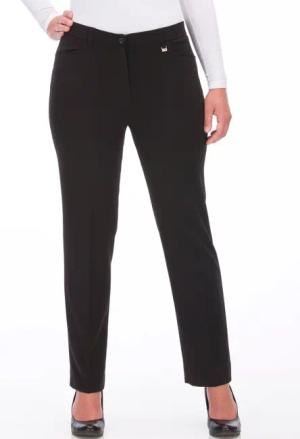 KjBRAND Stoffhose "Hose Bea in Bi-Stretch Kammgarnoptik mit Bügelfalte", Sommerhose, ideal für kräftige Oberschenkel