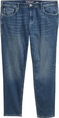 TOM TAILOR Herren TTPLUS REGULAR FIT Jeans mit Stretch, blau, Uni, Gr. 42/34