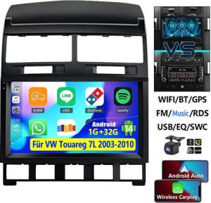 ESSGOO Android 14 Für VW Touareg