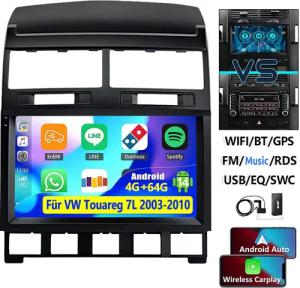 ESSGOO Android 14 Für VW Touareg