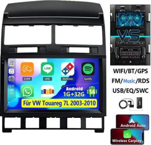 ESSGOO Android 14 Für VW Touareg