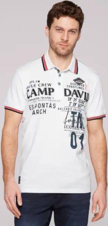 CAMP DAVID Poloshirt aus Baumwolle