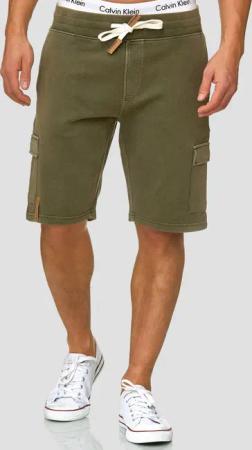 Indicode Sweatshorts White Rock aus 100