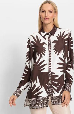 heine Klassische Bluse Druckbluse