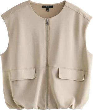 Next Shirtweste Weiche Weste mit Ballonsaum