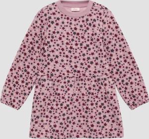 s.Oliver Minikleid Gemustertes Kleid aus Thermofleece