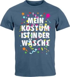 MoonWorks Print-Shirt Herren T-Shirt Fasching Karneval