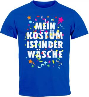 MoonWorks Print-Shirt Herren T-Shirt Fasching Karneval