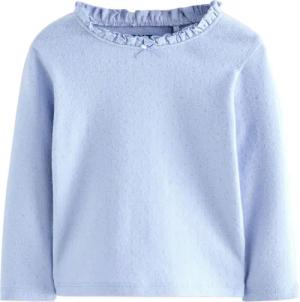 Next Langarmshirt Langärmeliges Pointelle-T-Shirt (1-tlg)