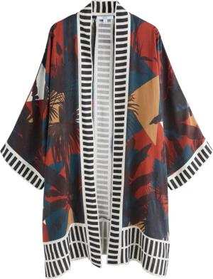 Next Kimono Lange Kimono-Jacke, Viskose (LENZING™