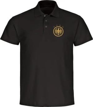 multifanshop Poloshirt Deutschland - Adler Retro