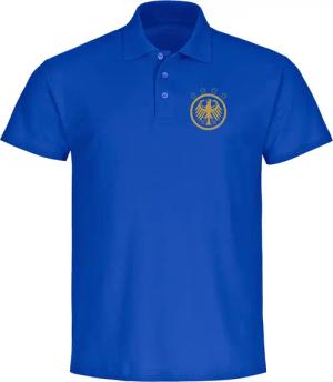 multifanshop Poloshirt Deutschland - Adler Retro